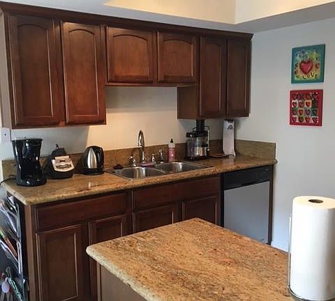 granite counter tops - stainless steel appliances