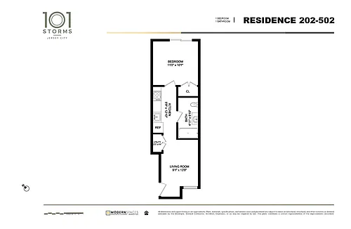 Floor plan 22 1 bed