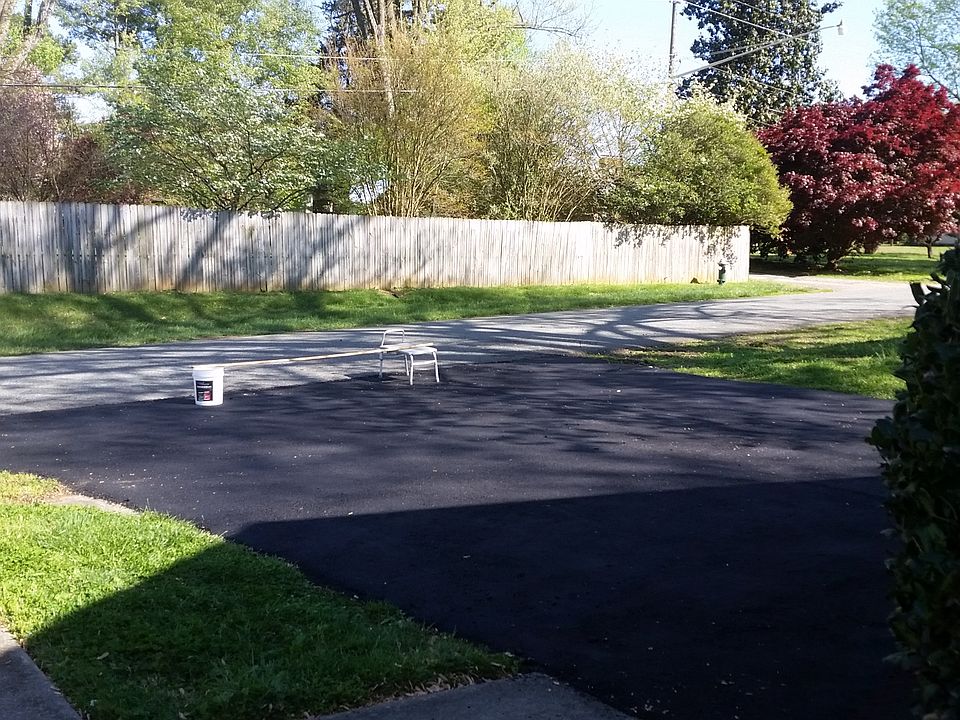New asphalt driveway 2018