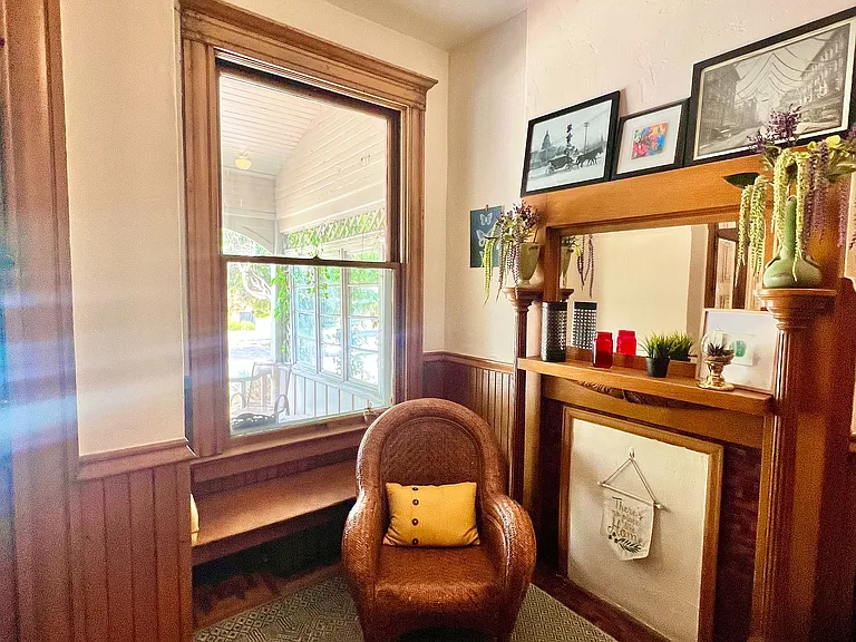 Experience the warmth and charm of this cozy corner, perfect for relaxation.