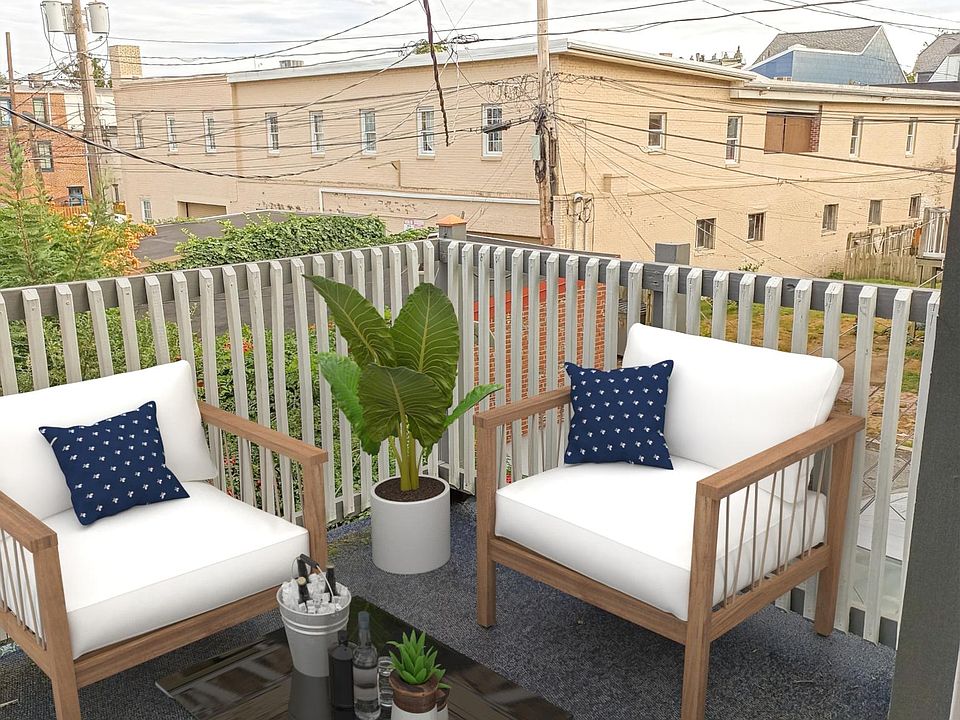 Enjoy your coffee from the deck area