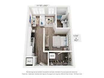 Floor plan P2 - A1