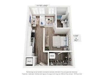 Floor plan P2 - A1