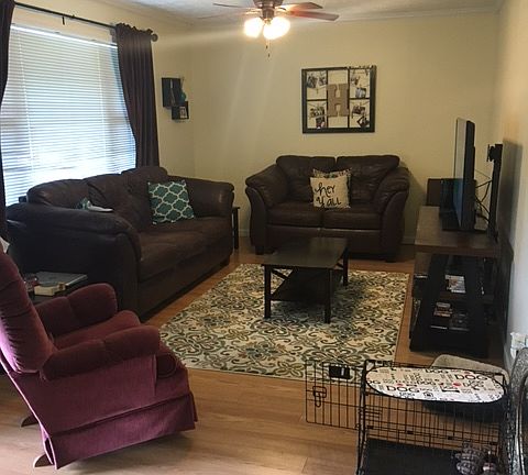 Living room from hallway