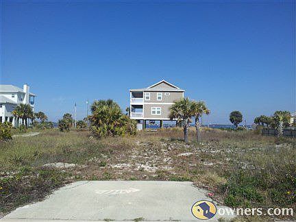 Street view of beach lot