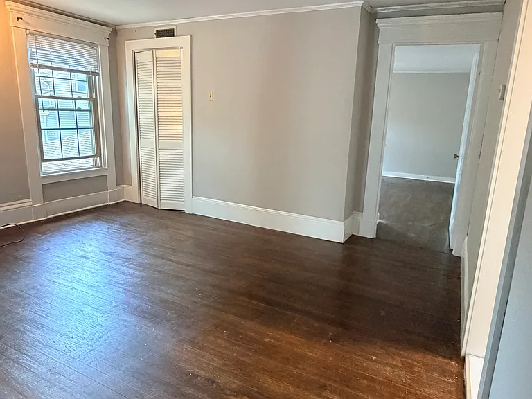 Dining Room with closet (possible living room) Kitchen entrance is opening on the right