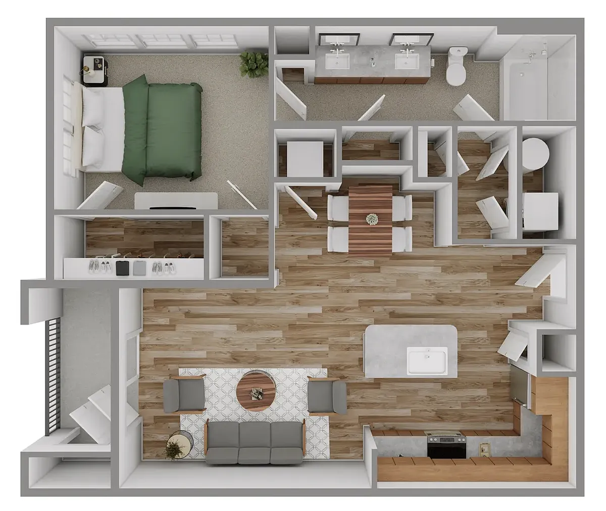 Floor plan A5-70%HTC