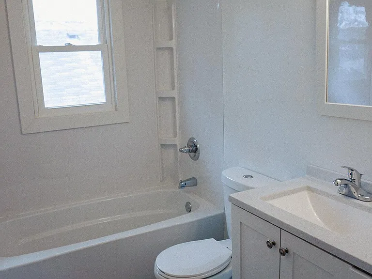 Completely remodeled bathroom