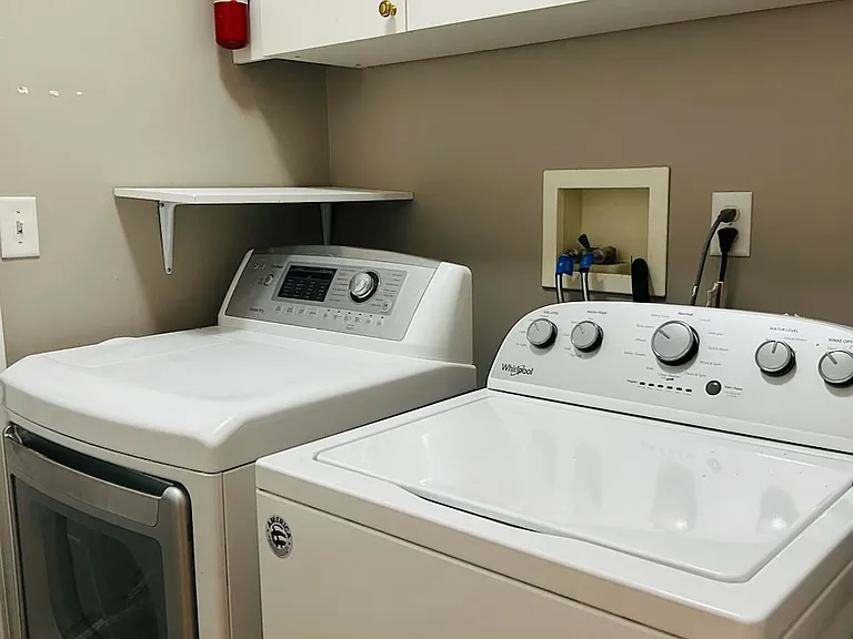 First floor laundry