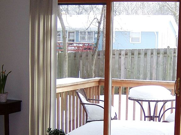 Great deck and views from the guest room