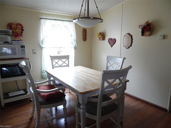 Dining Area with newer flooring.