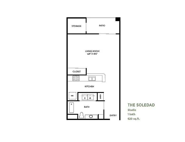 Floor plan Soledad