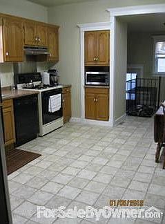 Large open kitchen