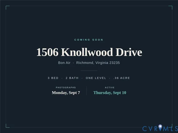 1506 Knollwood Dr, North Chesterfield, VA 23235