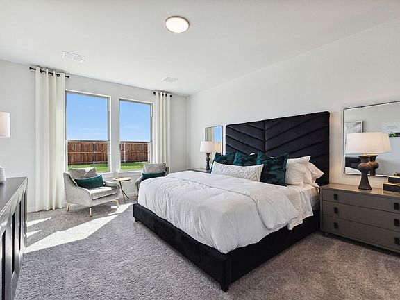 Primary Suite in the Winters home plan by Trophy Signature Homes - REPRESENTATIVE PHOTO