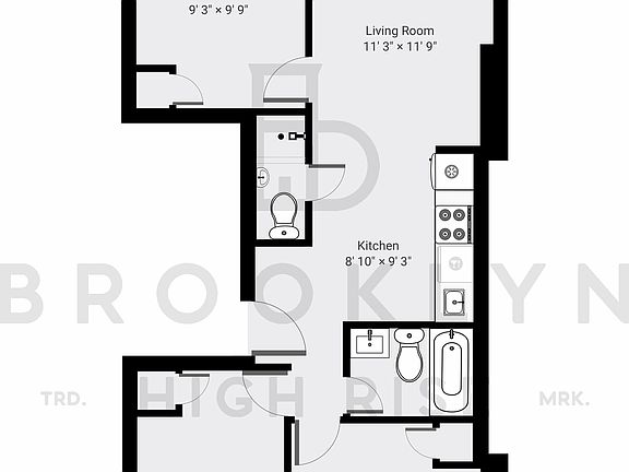 2nd image of 1093 Bedford Ave #1