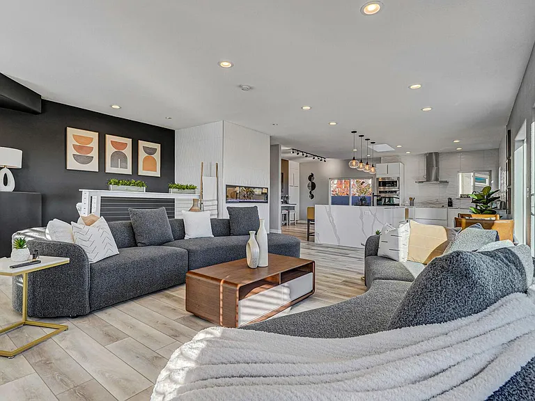 Open concept great for entertaining!