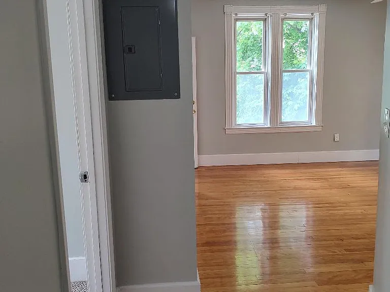 Living room and hallway
