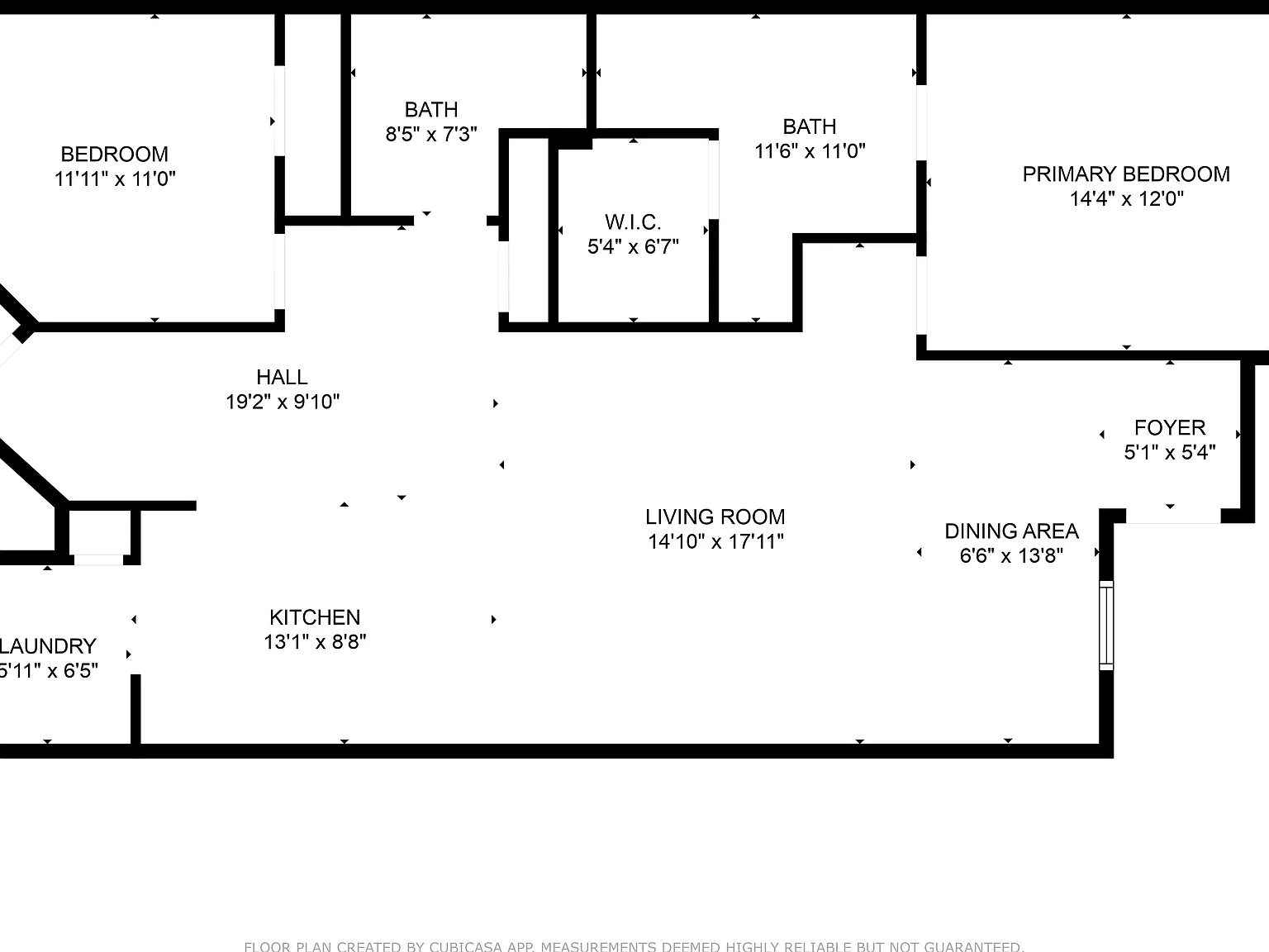 2 bed, 1238 sqft, $1,400 — Photo 2