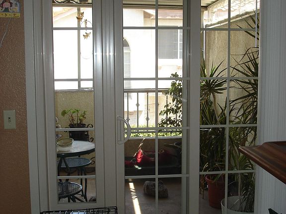 Patio Window inside view