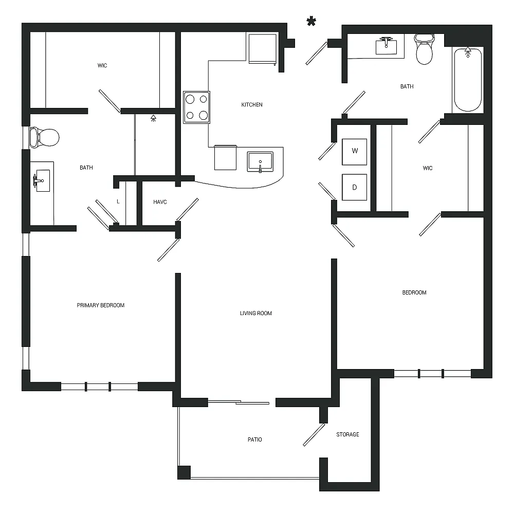 Floor plan Camilla