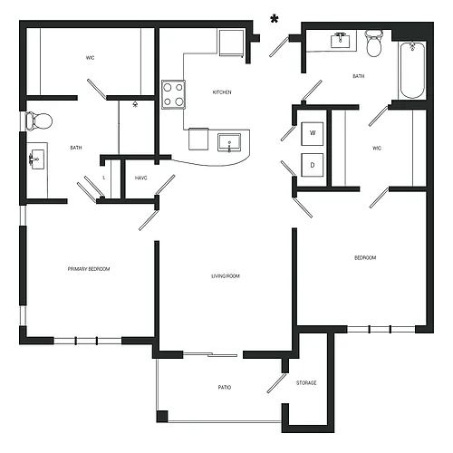 Floor plan Camilla