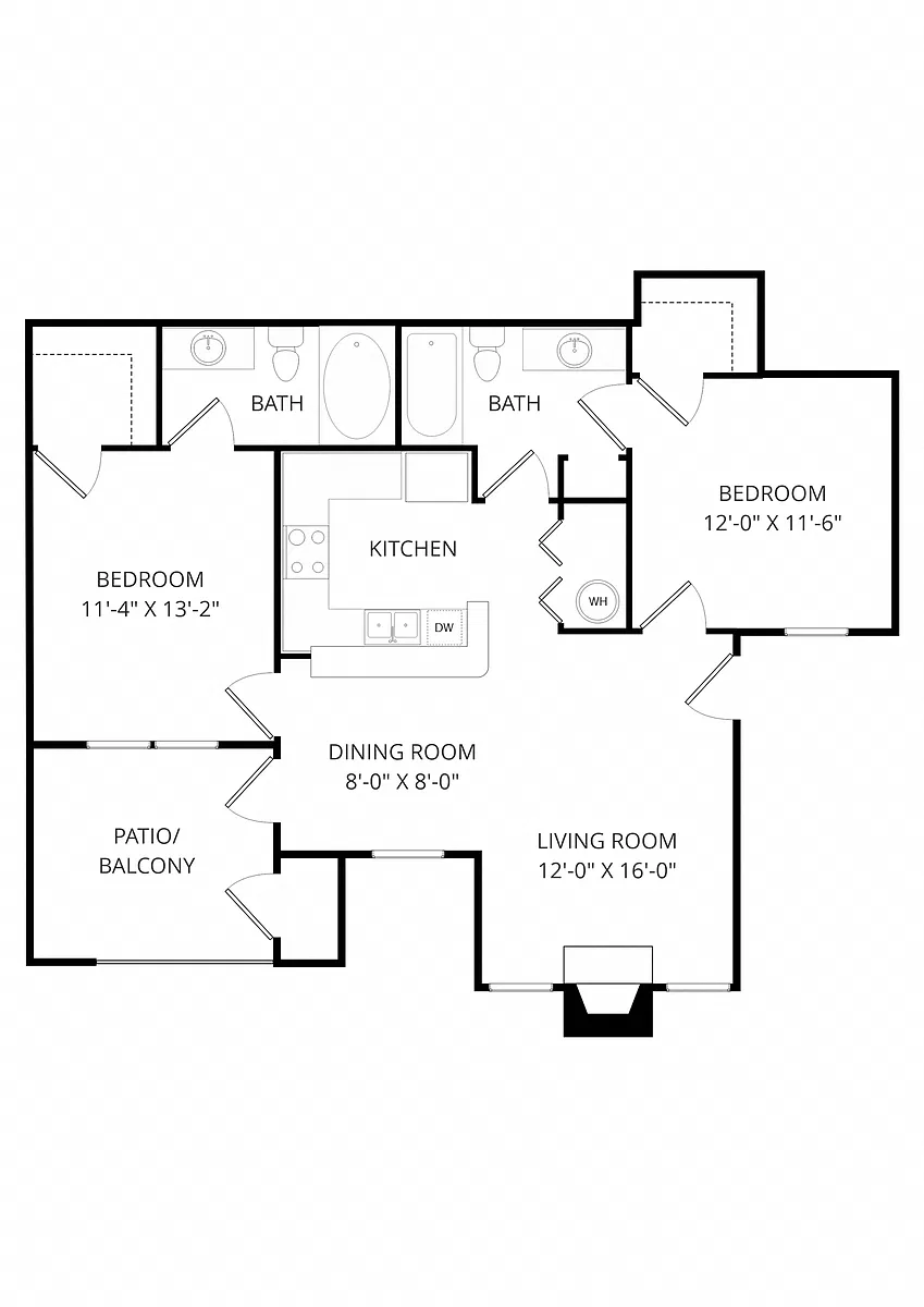 Floor plan B2