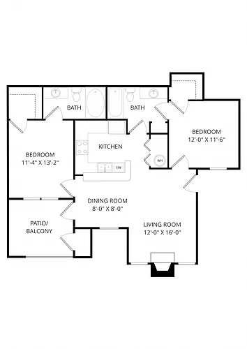Floor plan B2