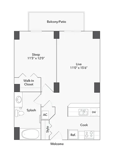 Floor plan Avon