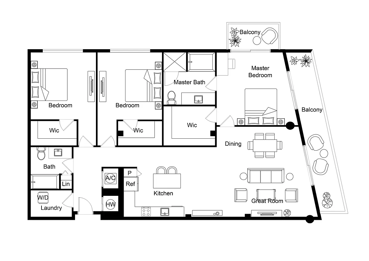 Floor plan C1