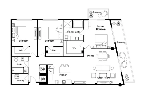 Floor plan C1