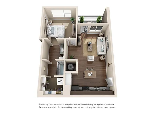 Floor plan A1D