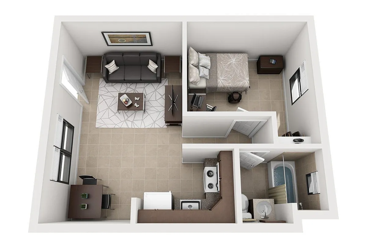 Floor plan Sunrise Premium
