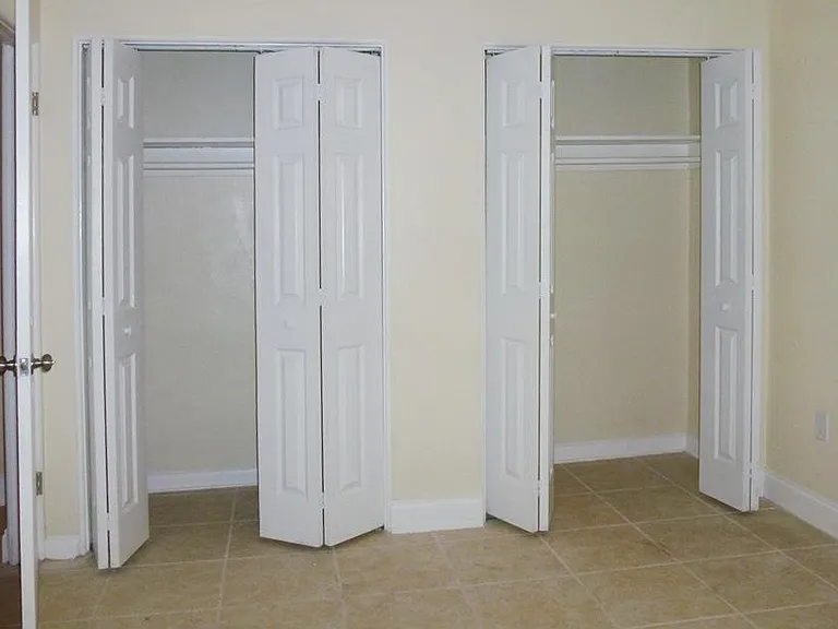 Bedrooms have huge closets!