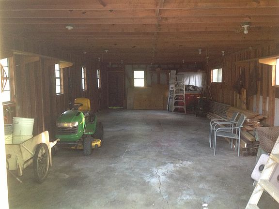 Inside 1st floor of barn