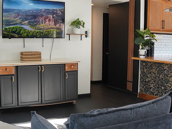 furniture is for staging purposes only