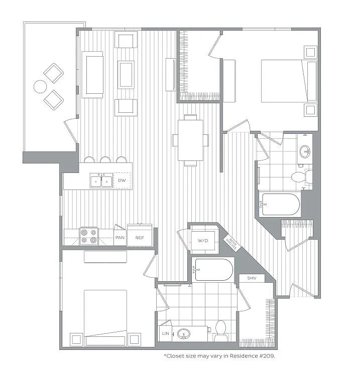 Floor plan B9