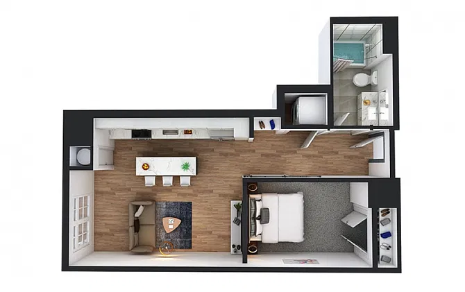 Floor plan A6