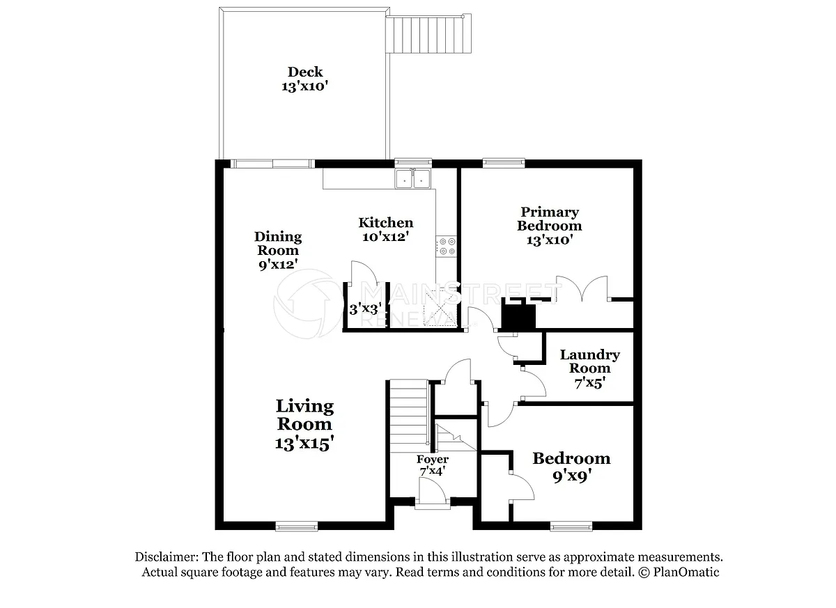 Floor Plan - 4806 Tyne Dr
