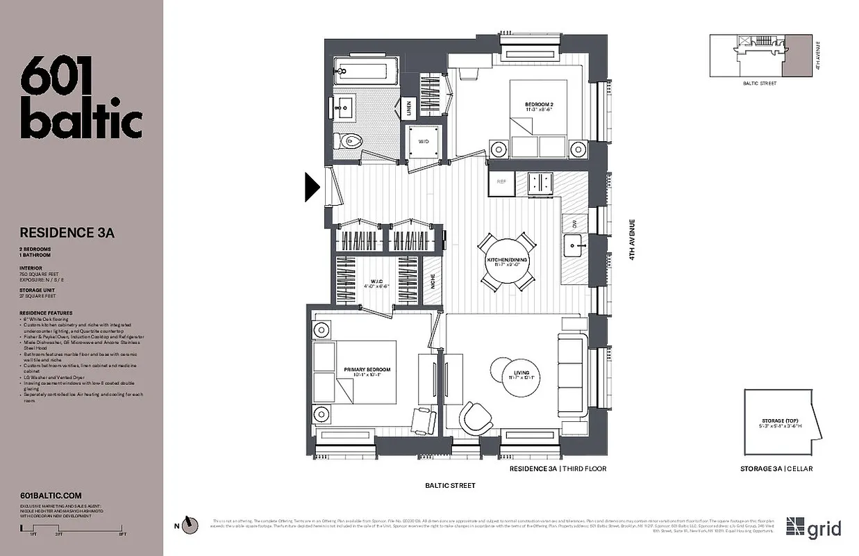 601 Baltic Street #3A in Boerum Hill, Brooklyn | StreetEasy