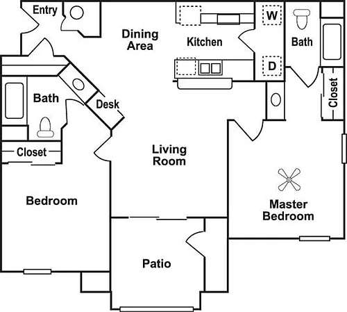 Floor plan B1