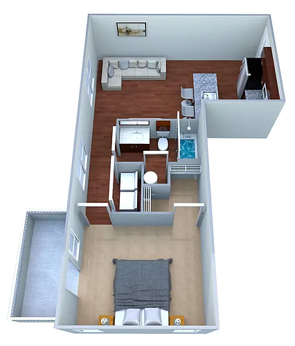 Floor plan Legacy 1-C - Phase II