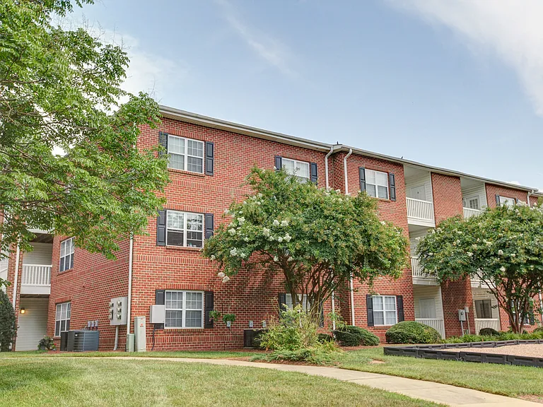 Exterior View of Trellis Pointe Apartments in Holly Springs, NC