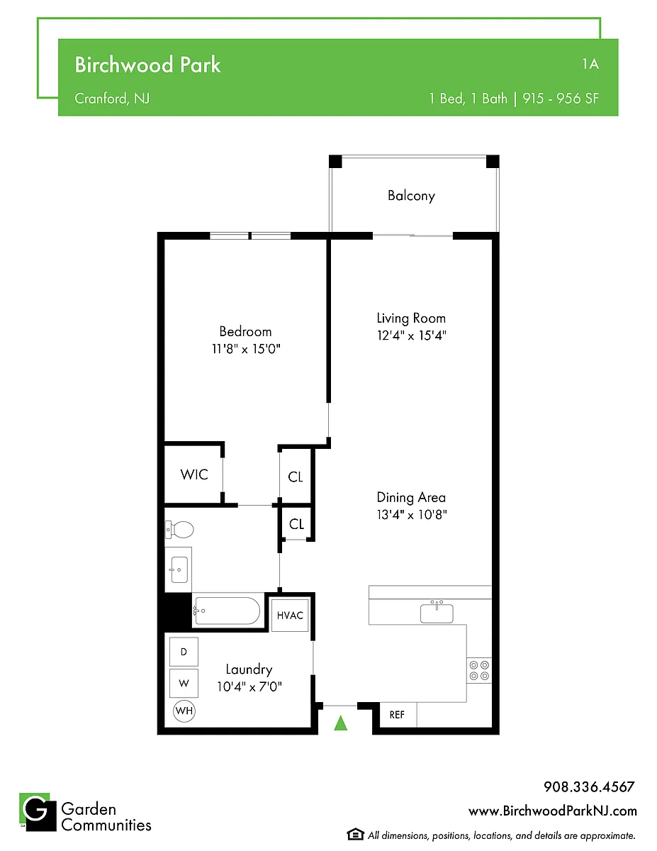 Floor plan $3.50/sq.ft. - 1A