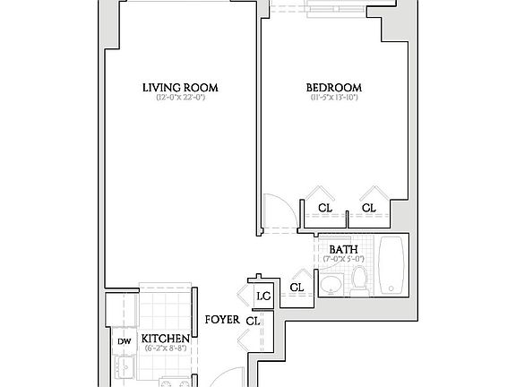 2nd image of 124 W 60th St APT 21H