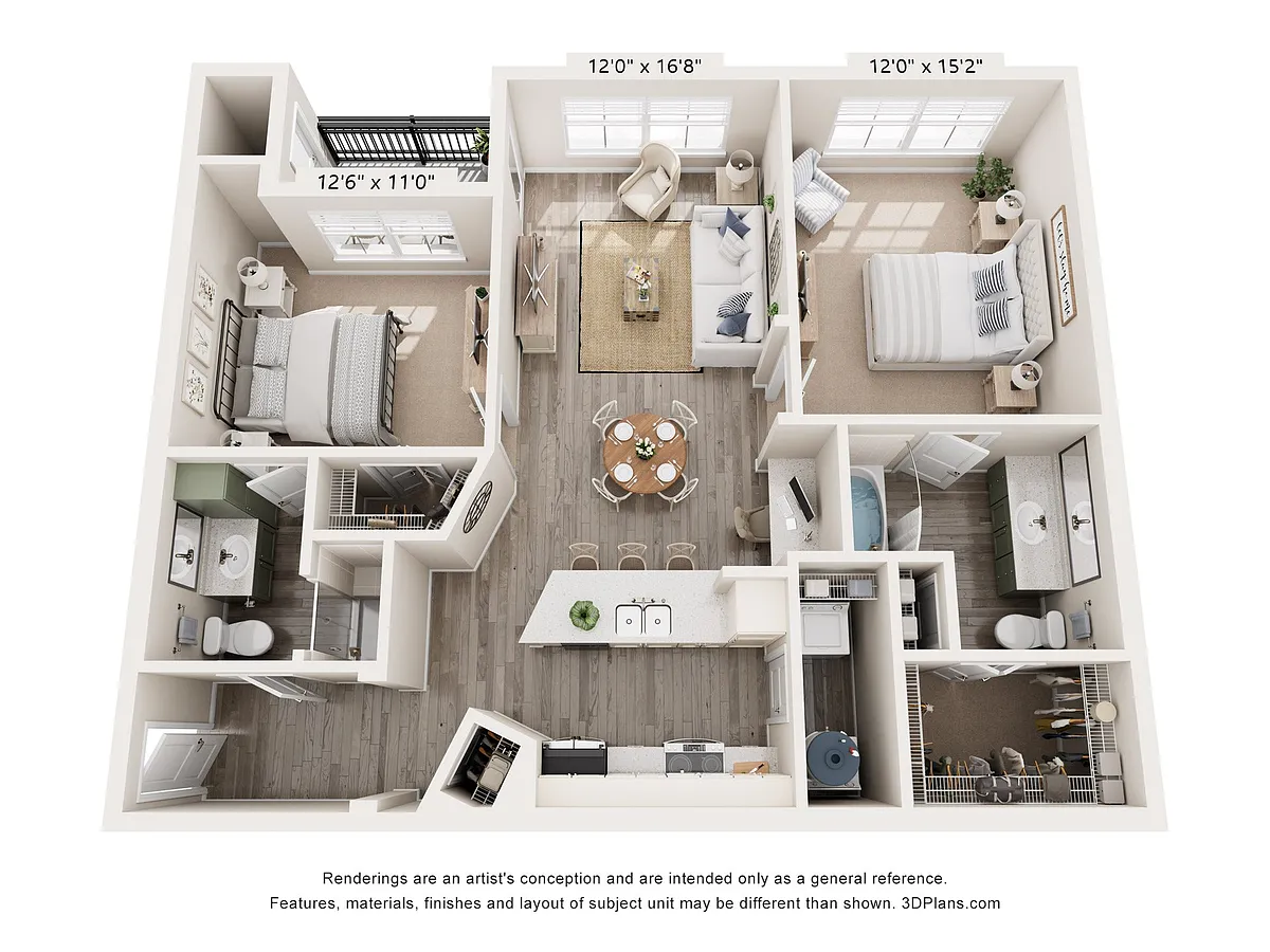 Floor plan B2A
