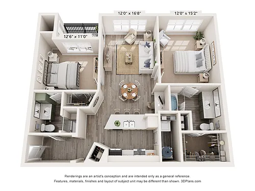Floor plan B2A