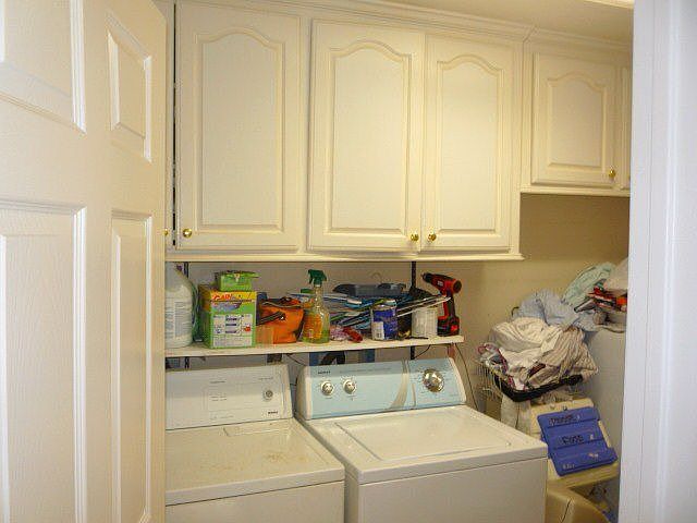 Laundry room.