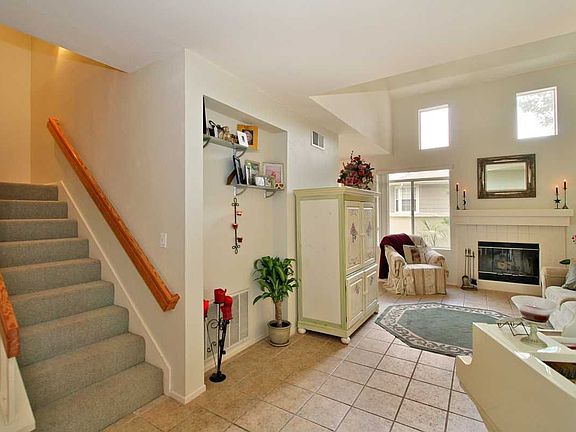 HUGE LIVING ROOM with SOARING CEILINGS!