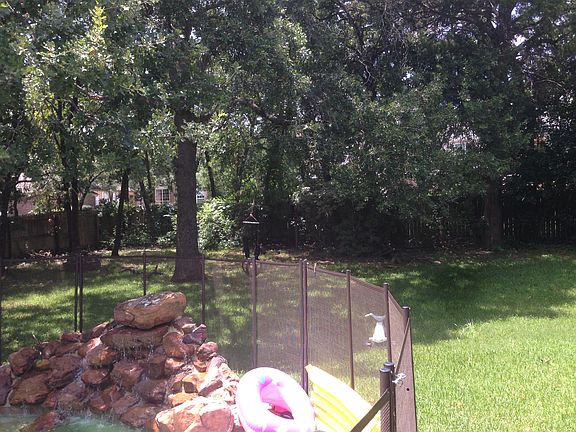 Wooded lot & waterfall